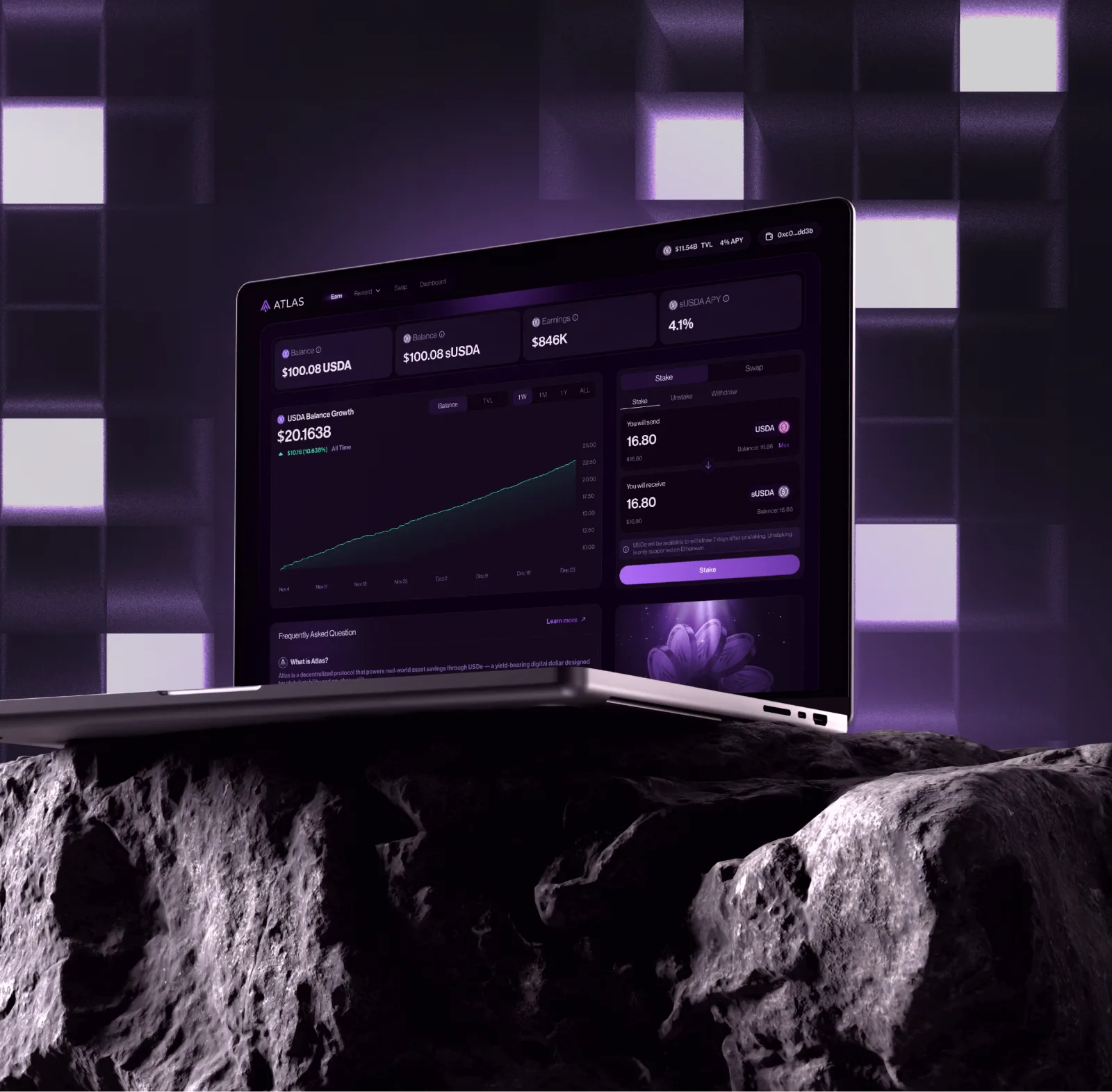 Atlas stablecoin infrastructure